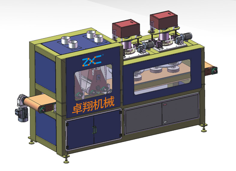 磨頭砂帶拋坯機